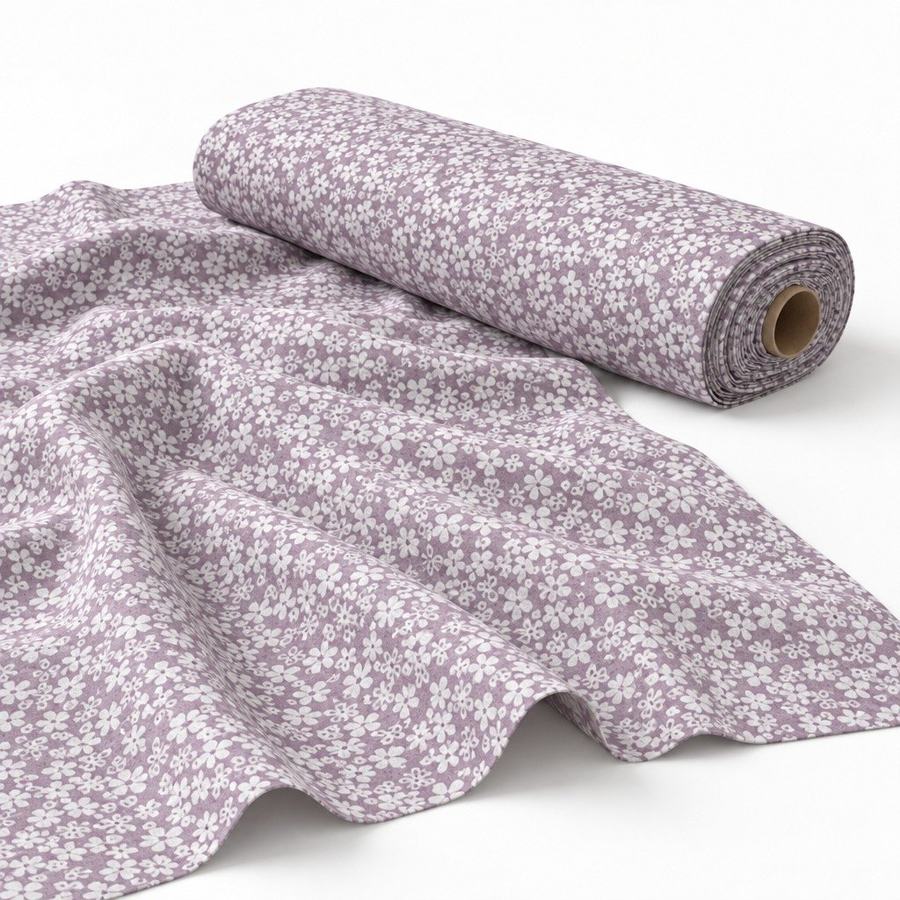 Cotton Slub Print